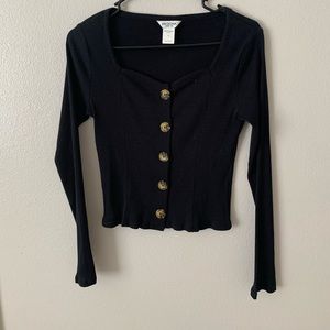 Long sleeve/long crop